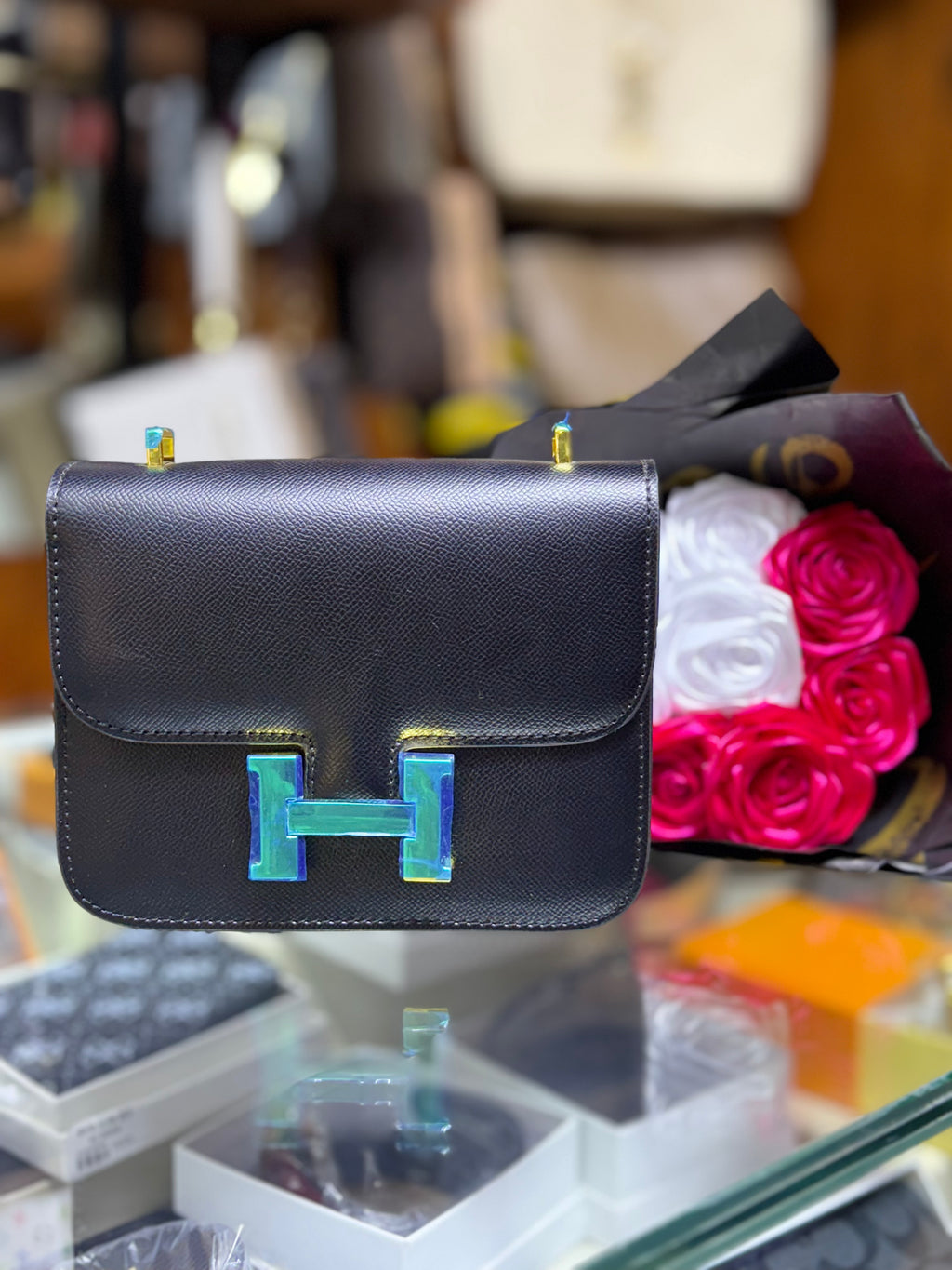 Sac Hermes Constance Noir
