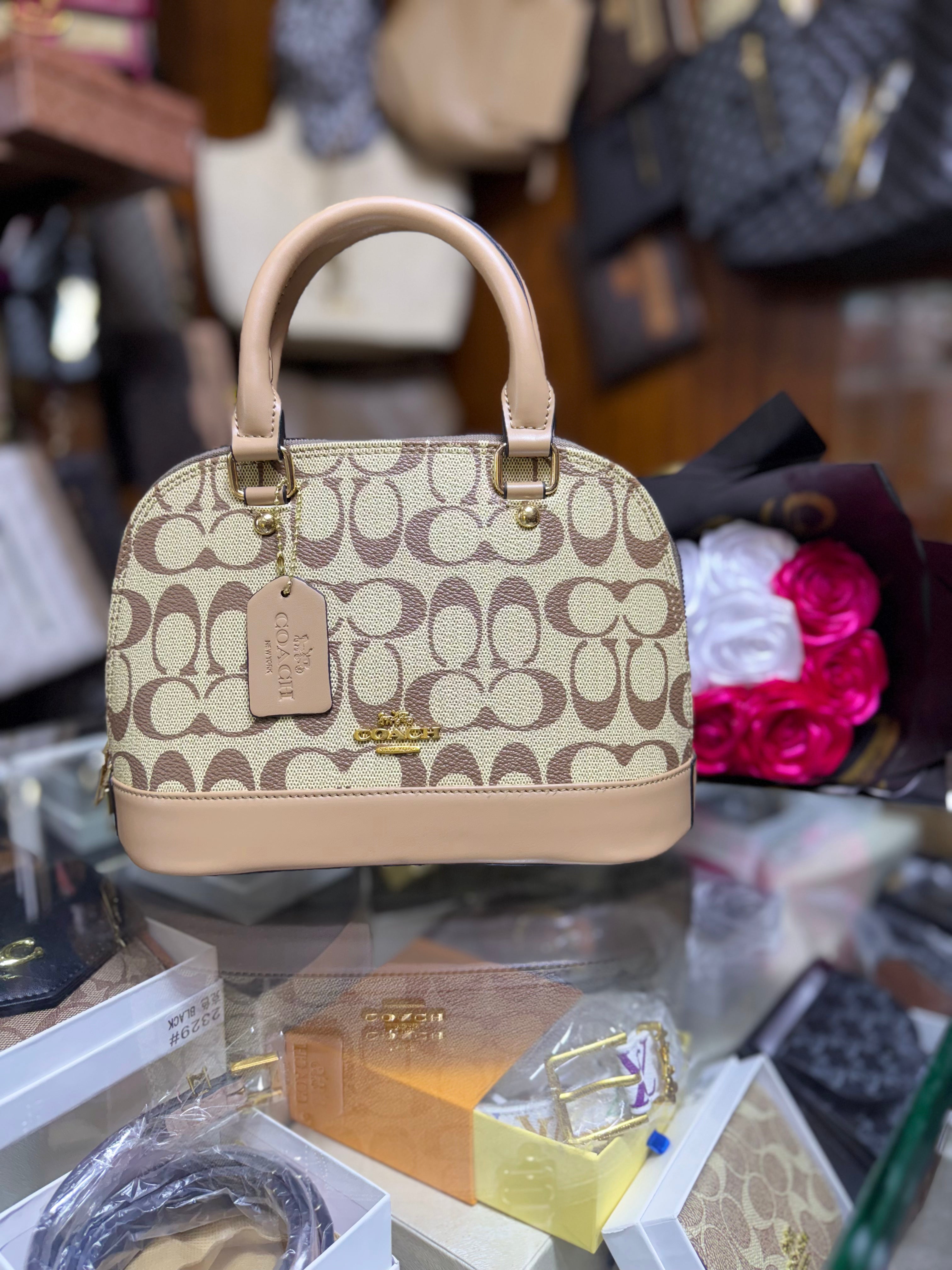 Sac Coach Beige