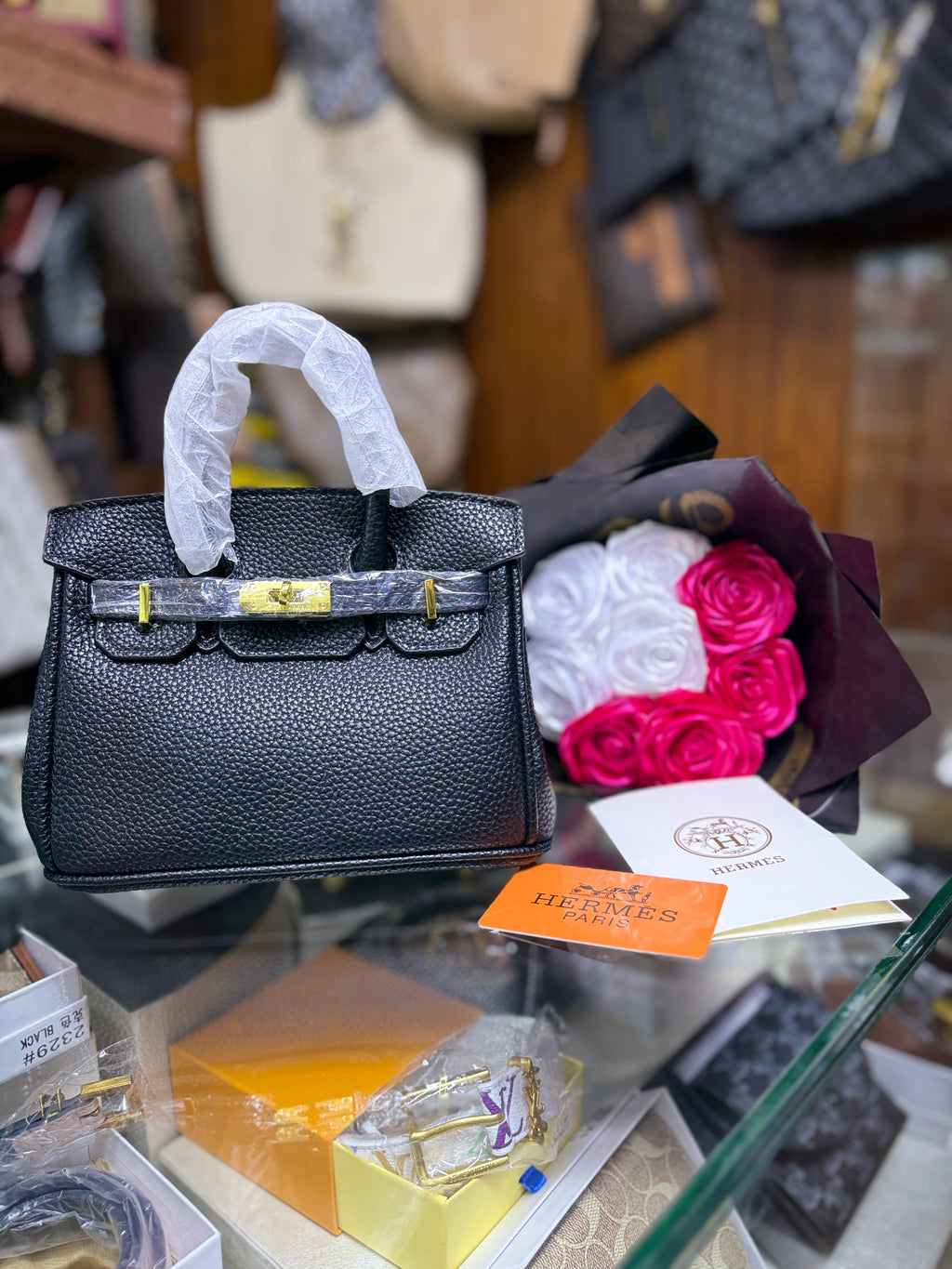 Hermes Birkin Bag 20 Noir