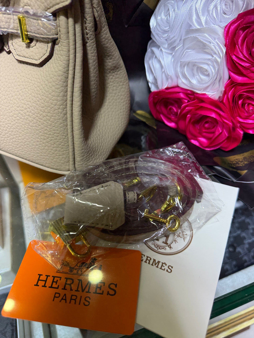 Hermes Birkin Bag 20 Beige