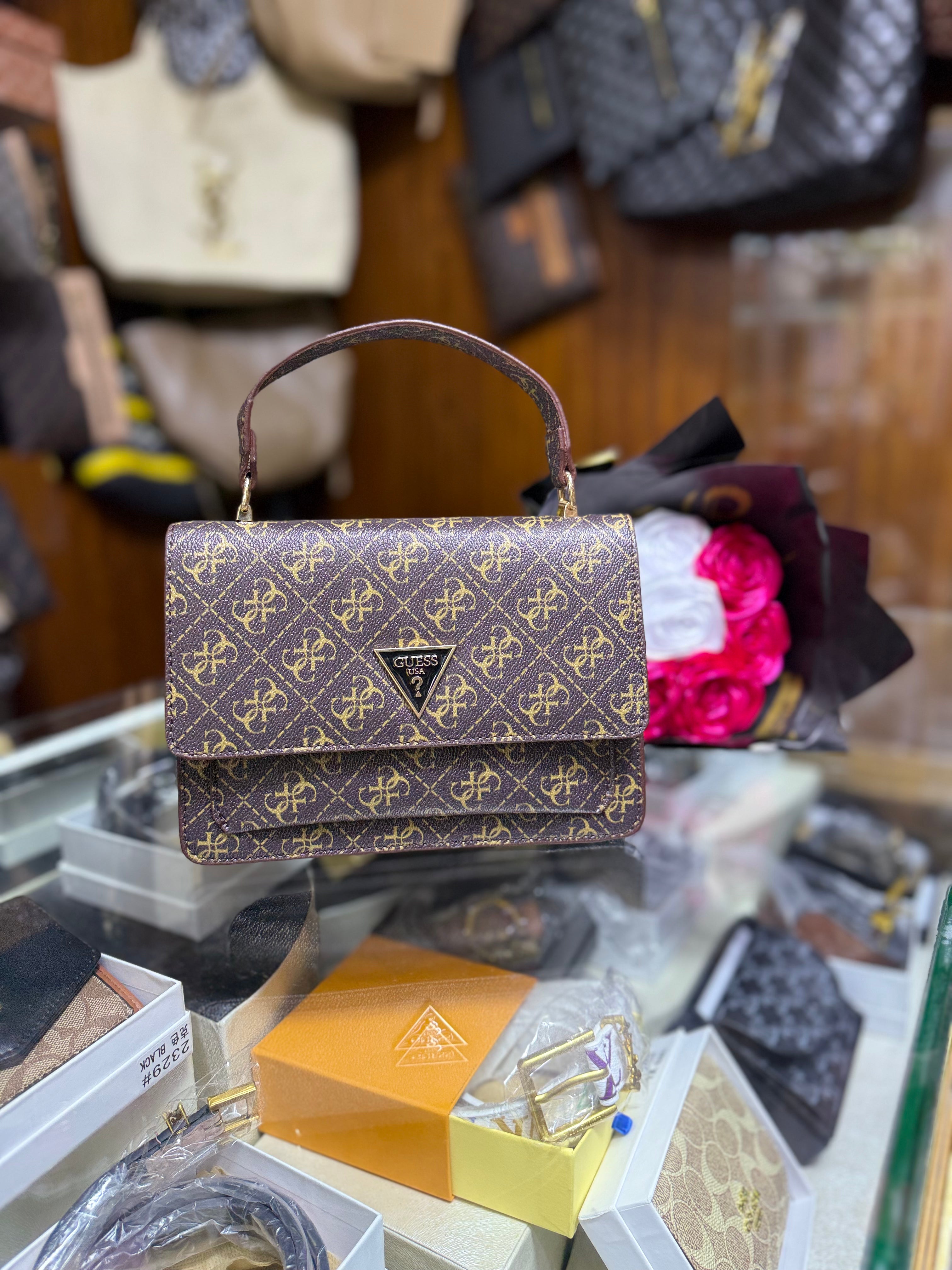 Sac Guess Marron